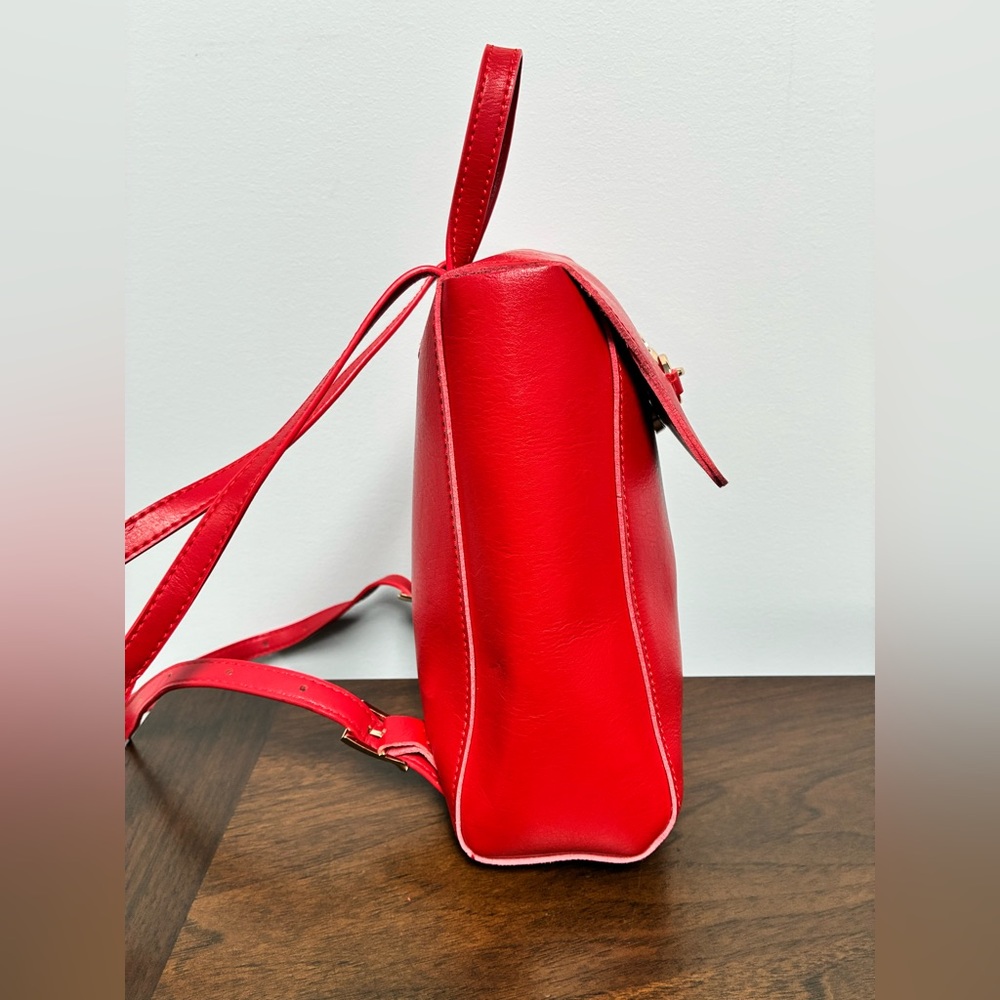 Brandy Melville Mini Red Backpack - image 3